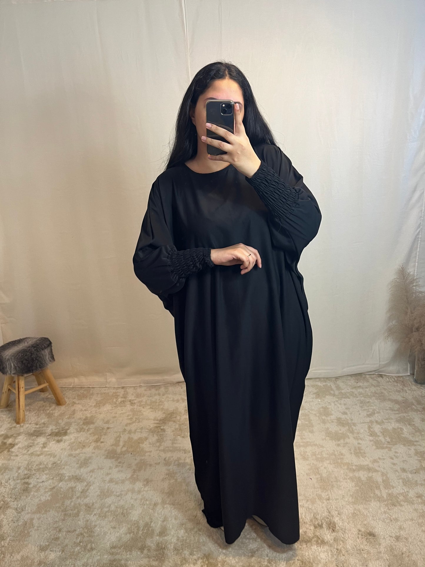 Abaya « Zohra » soie de medine