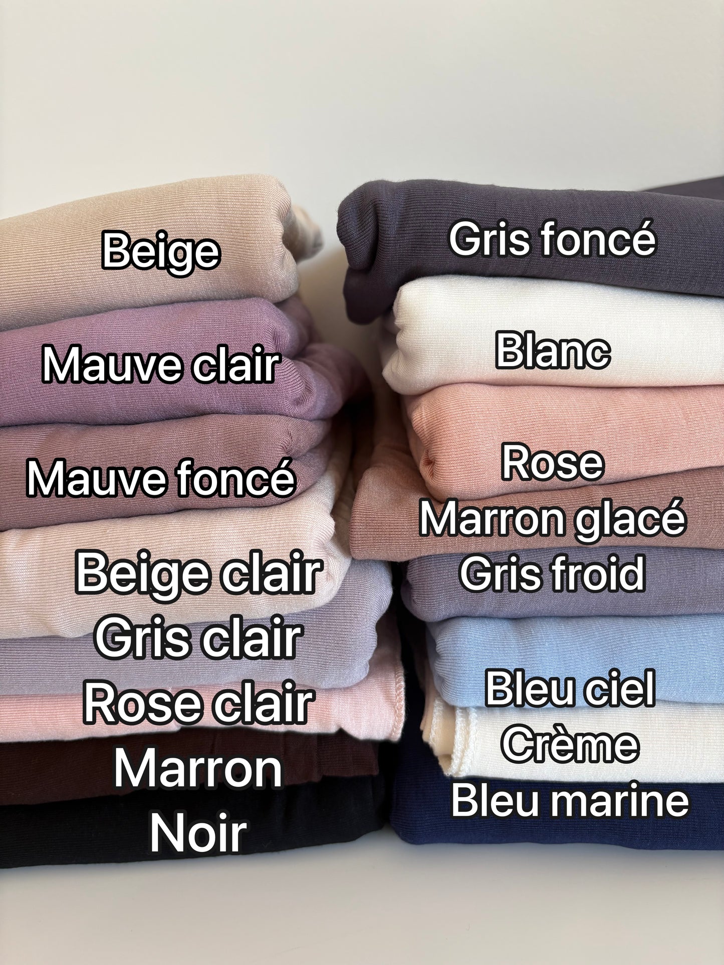 Hijab à nouer jersey coton