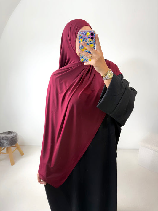 Hijab jersey premium de luxe