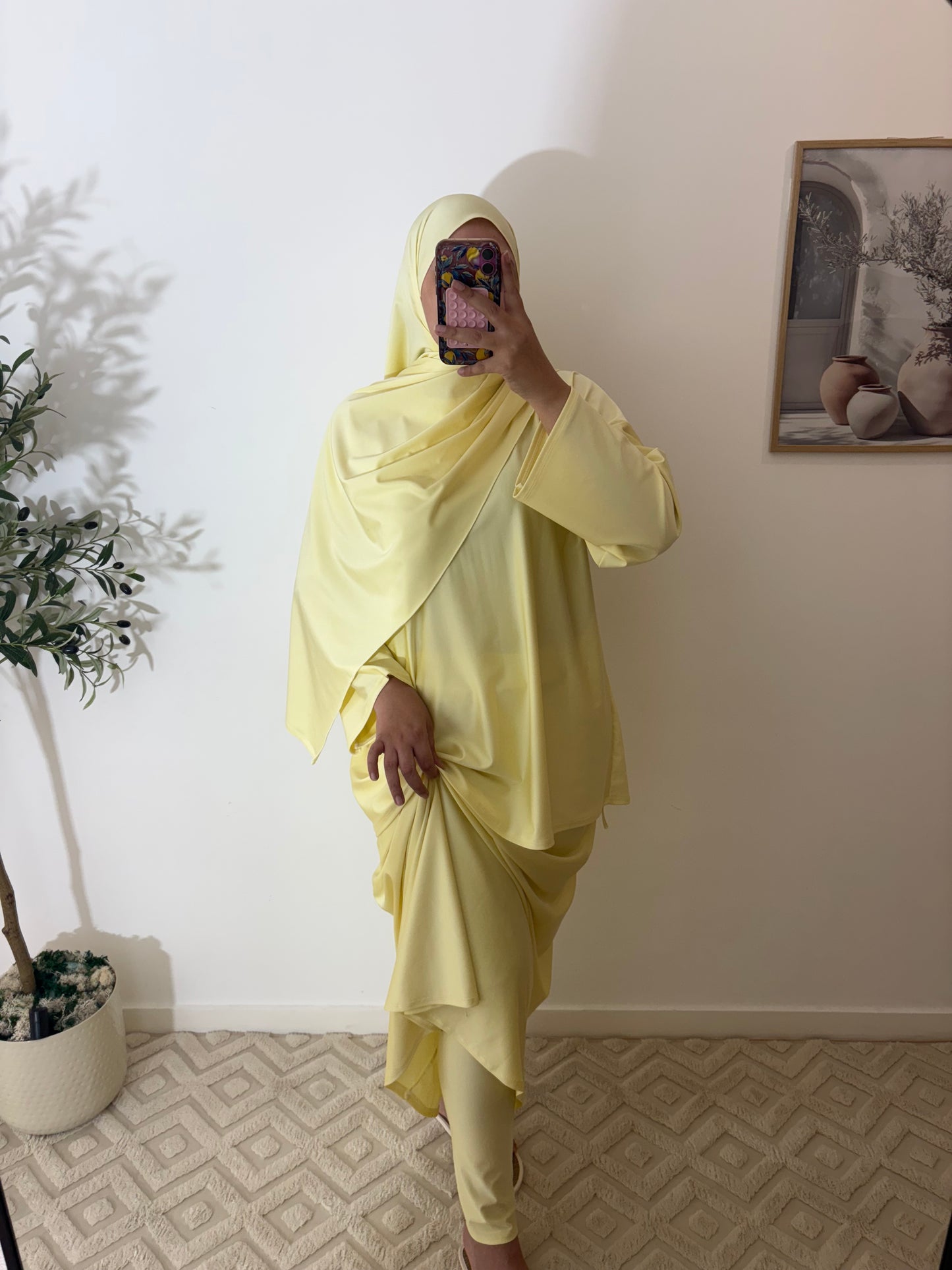 Burkini 3 pièces jupe