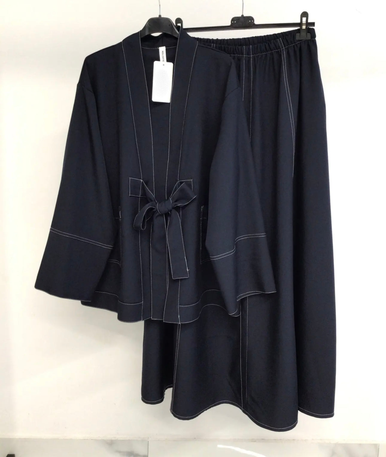 Ensemble japandi effet jean