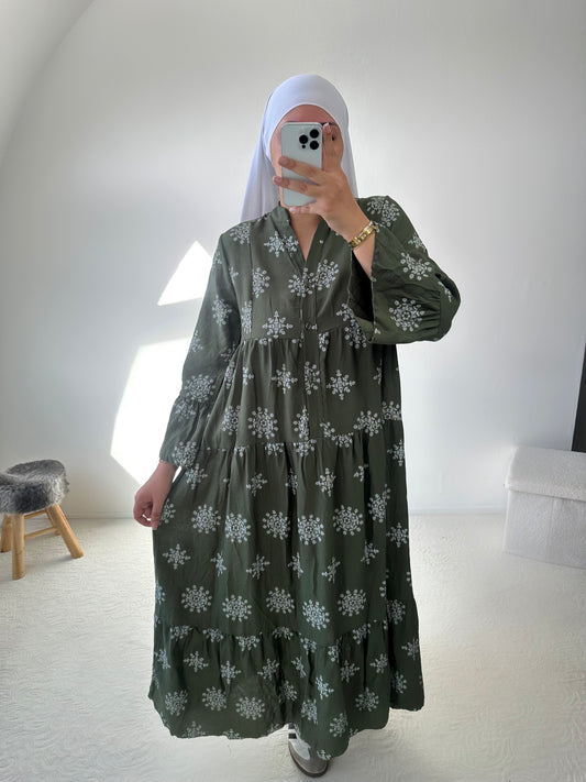 Robe effet lin "Deborah"