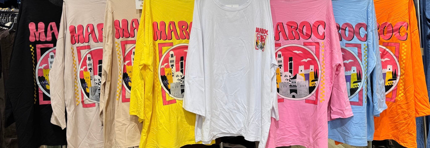 T-shirt "Maroc" 100% coton