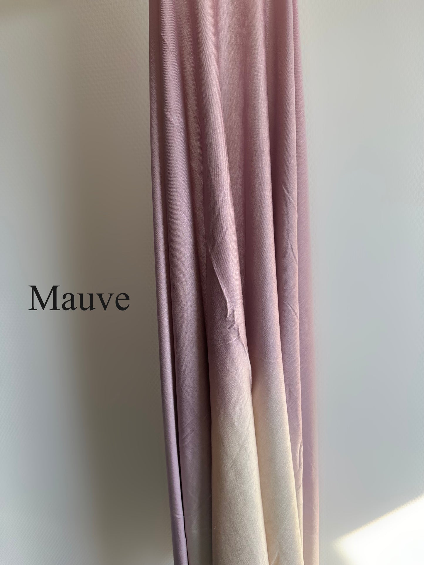Hijab jersey coton bicolore