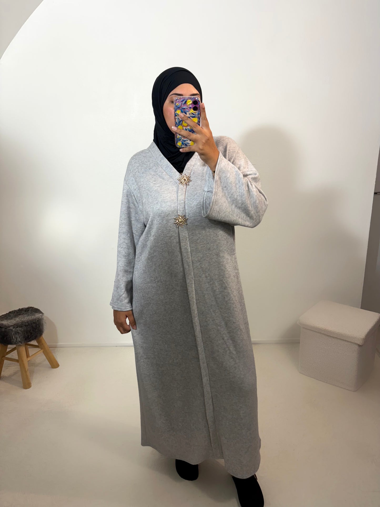 Robe en maille