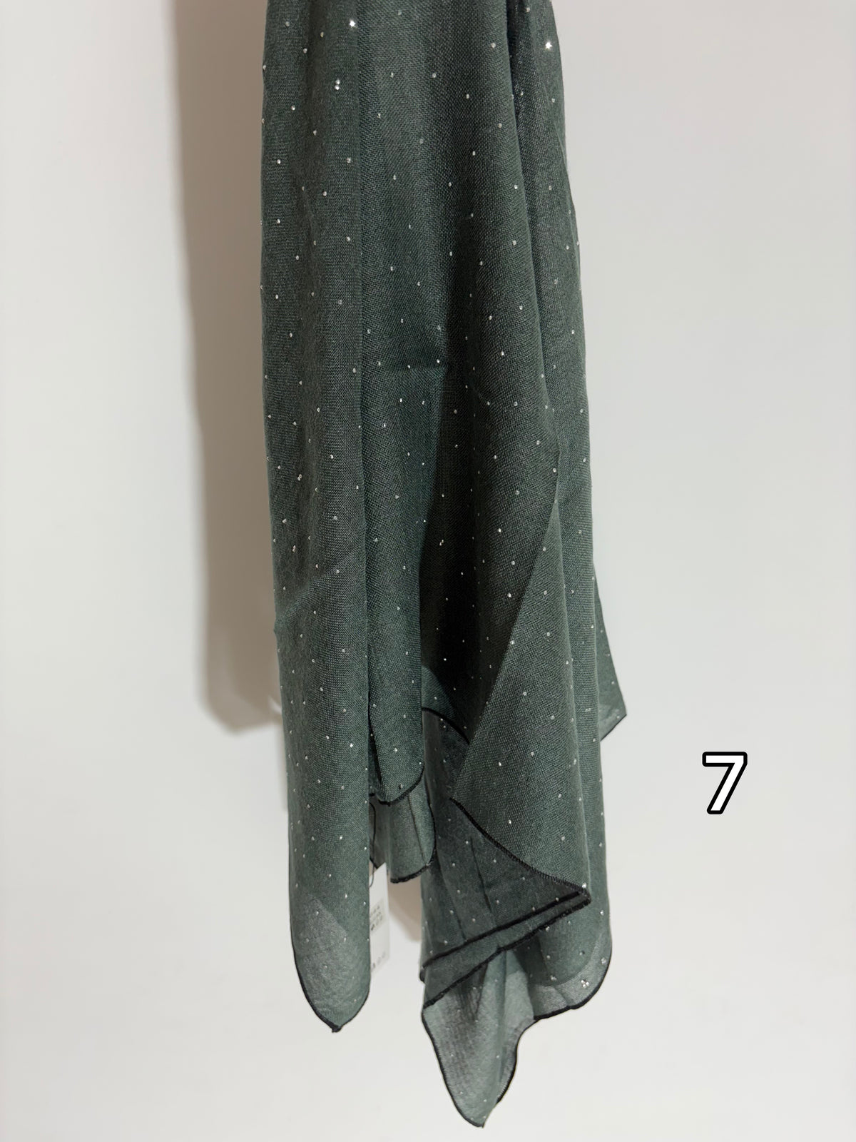 Hijab Carré en viscose à strass