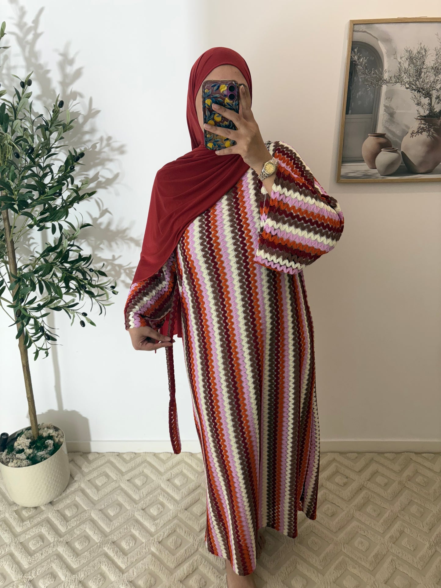Robe "Bali" doublée