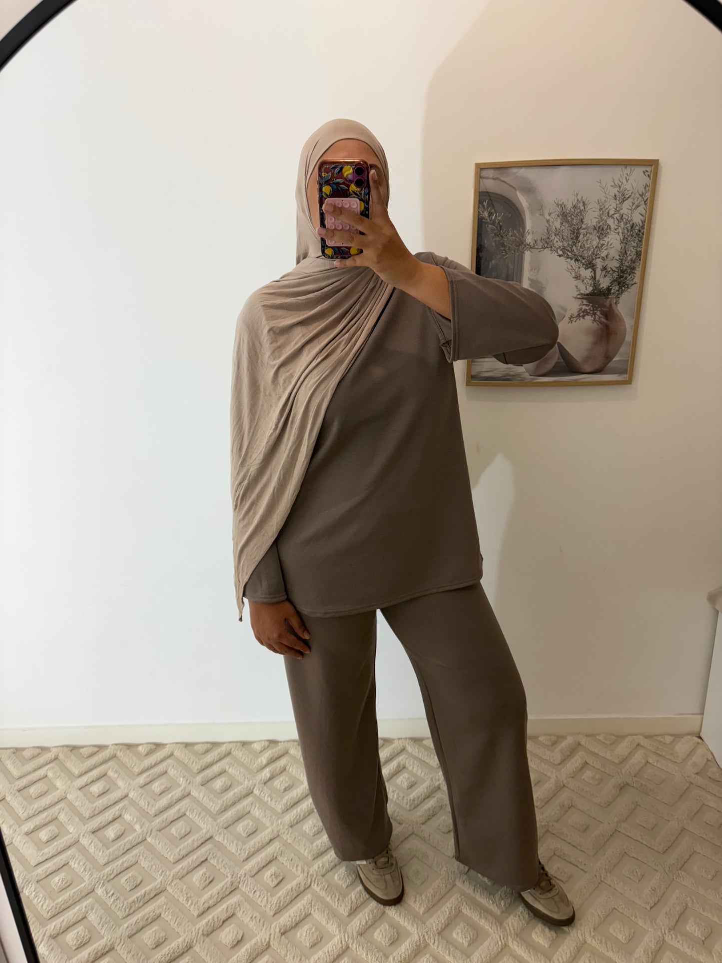 Ensemble col haut