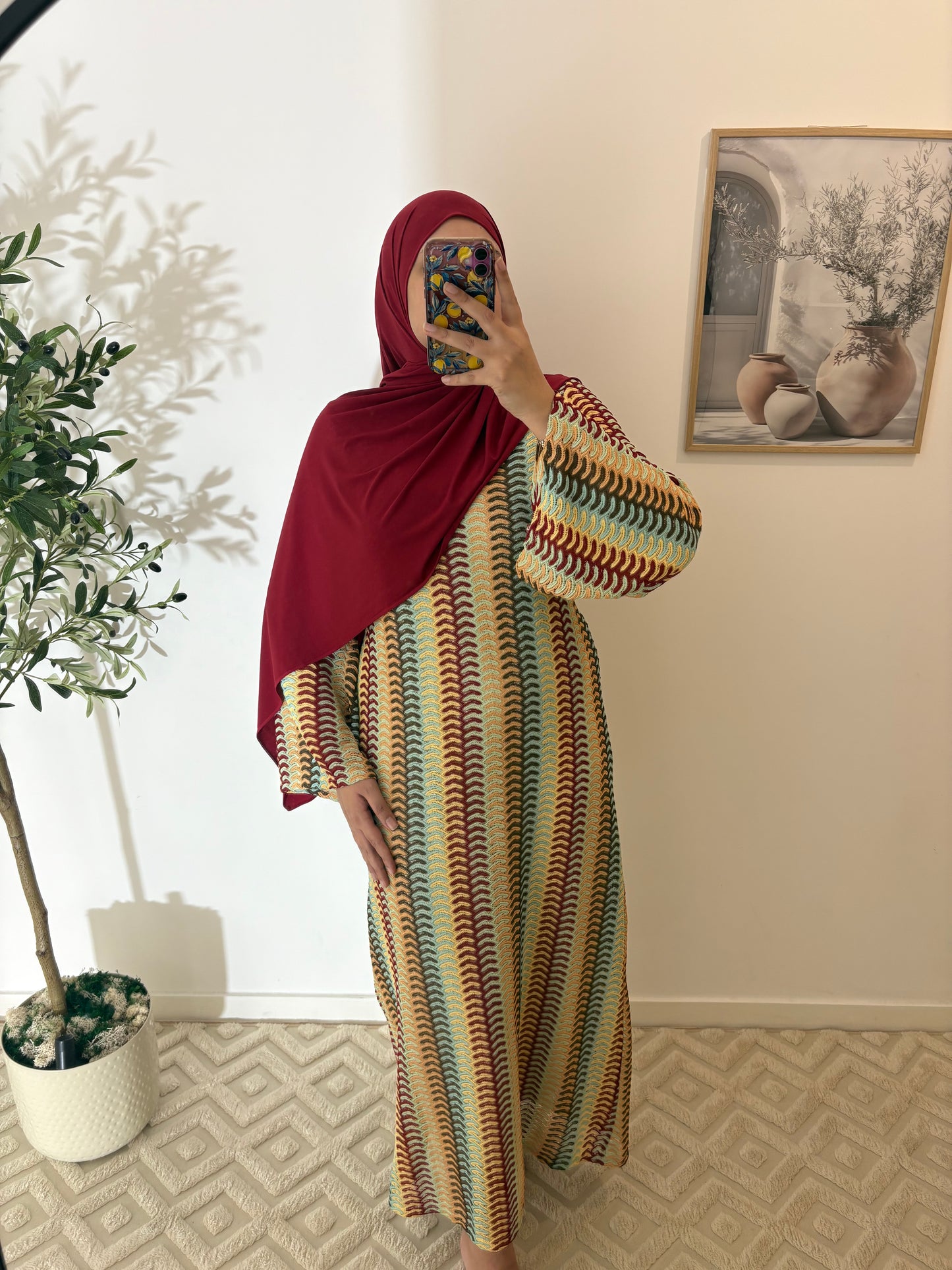 Robe "Bali" doublée