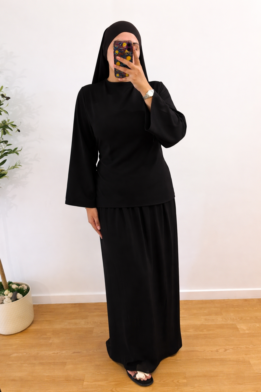 Ensemble haut + jupe (qualité premium)