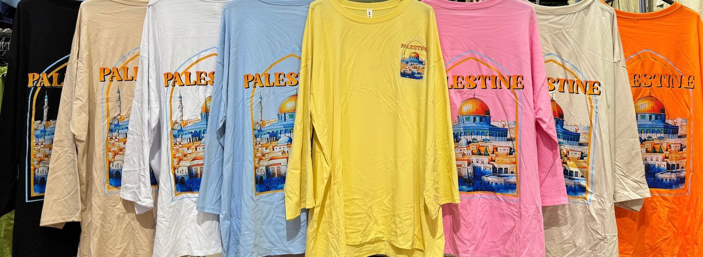 T-shirt "Palestine" 100% coton