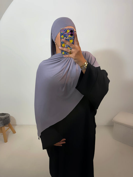 Hijab à nouer en jersey coton