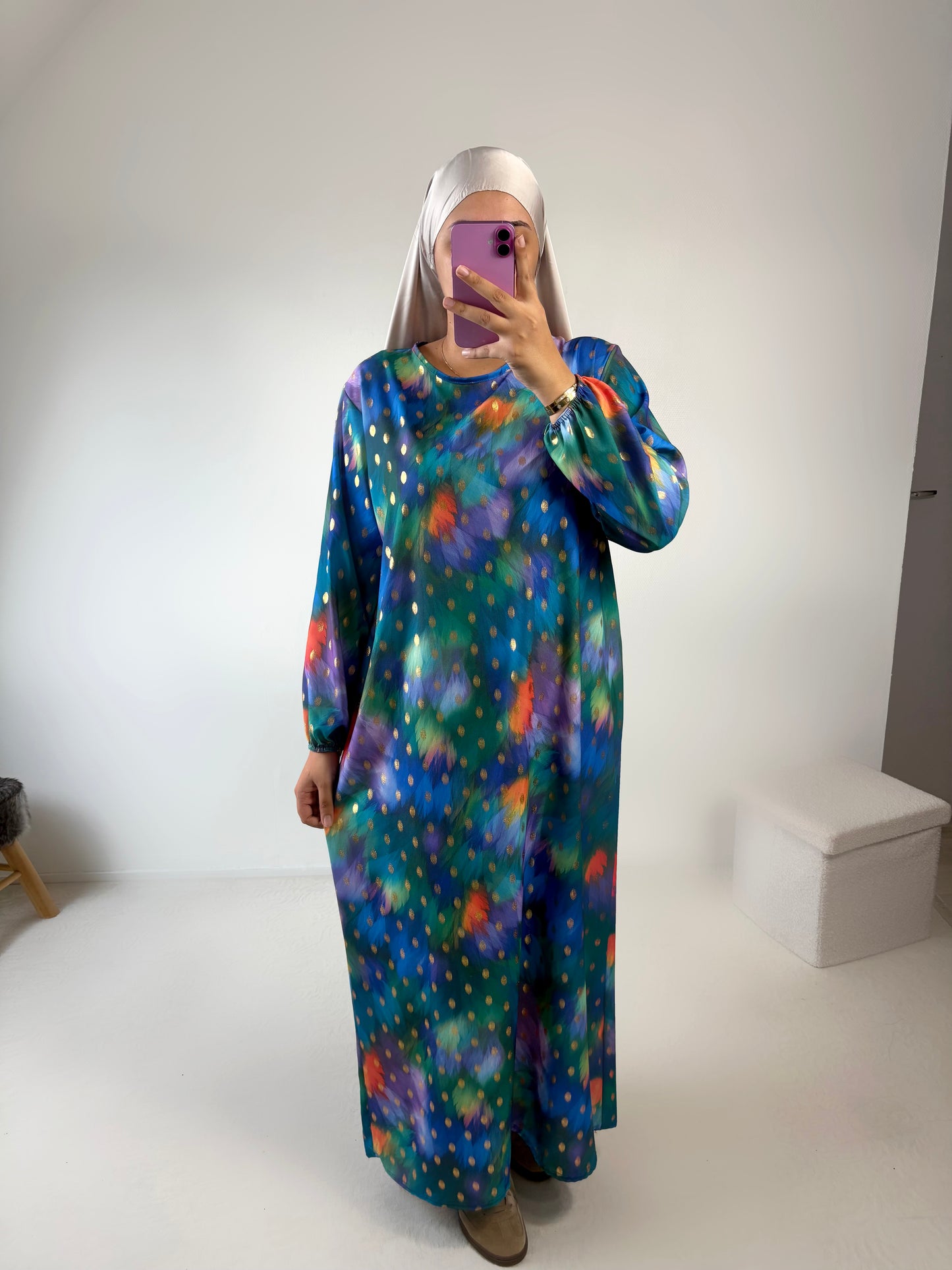 Abaya Coloré 1