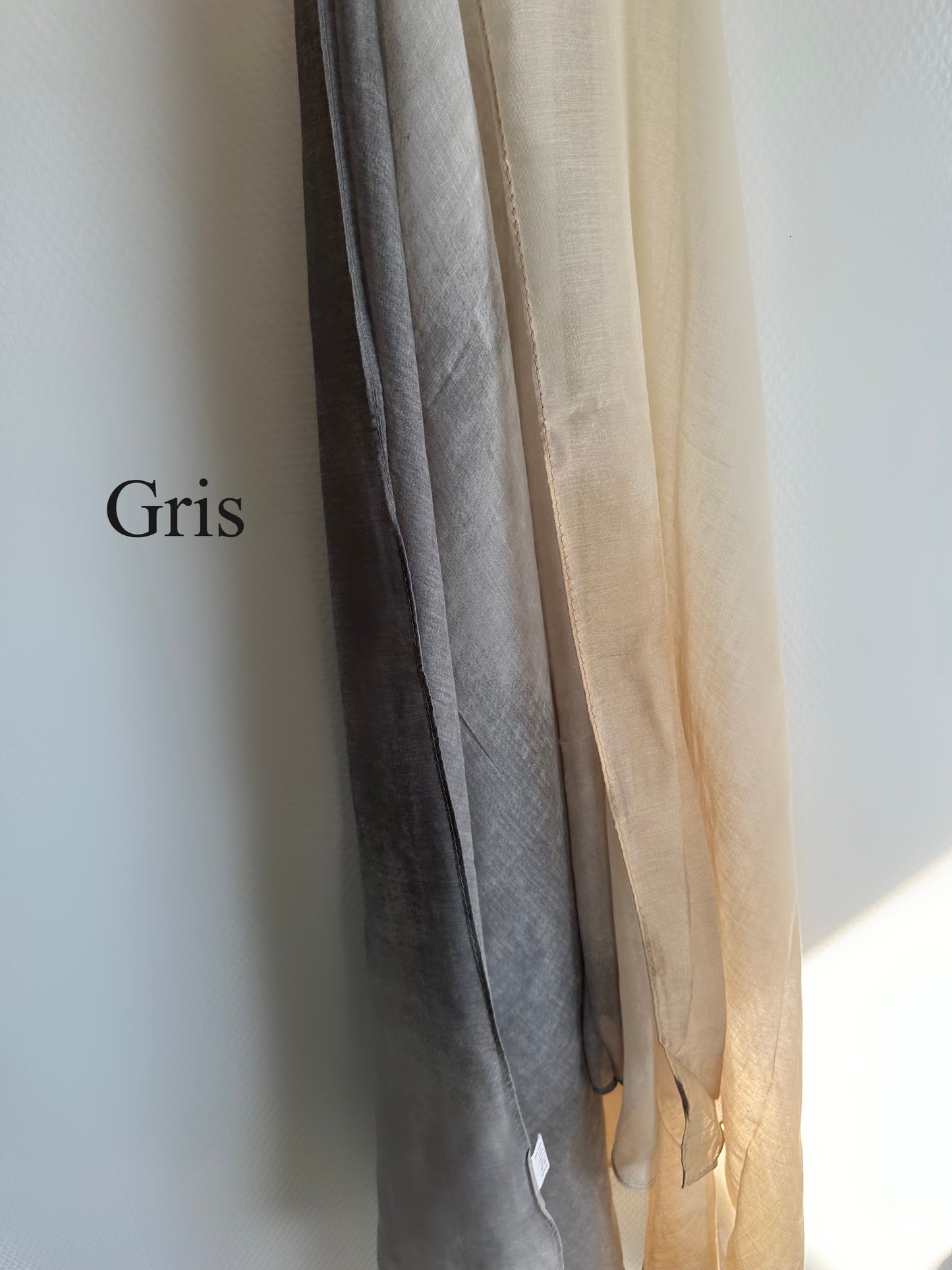 Hijab viscose bicolore