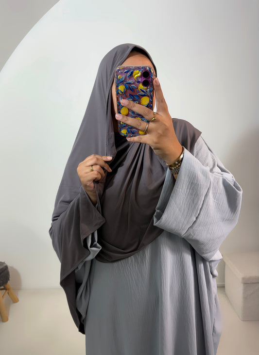 Hijab avec aimant jersey premium de luxe