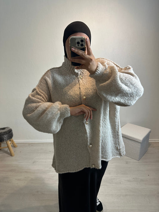 Gilet en laine Oversize