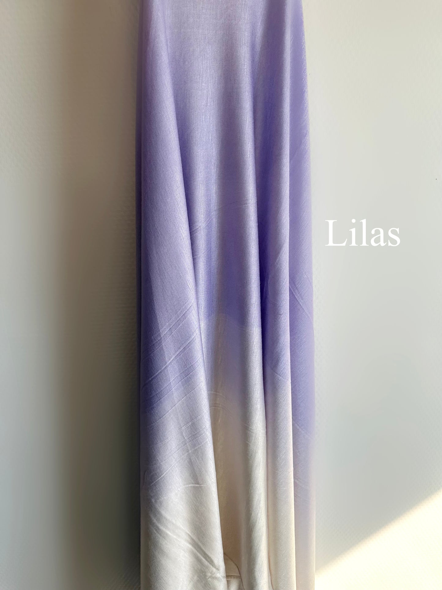Hijab jersey coton bicolore