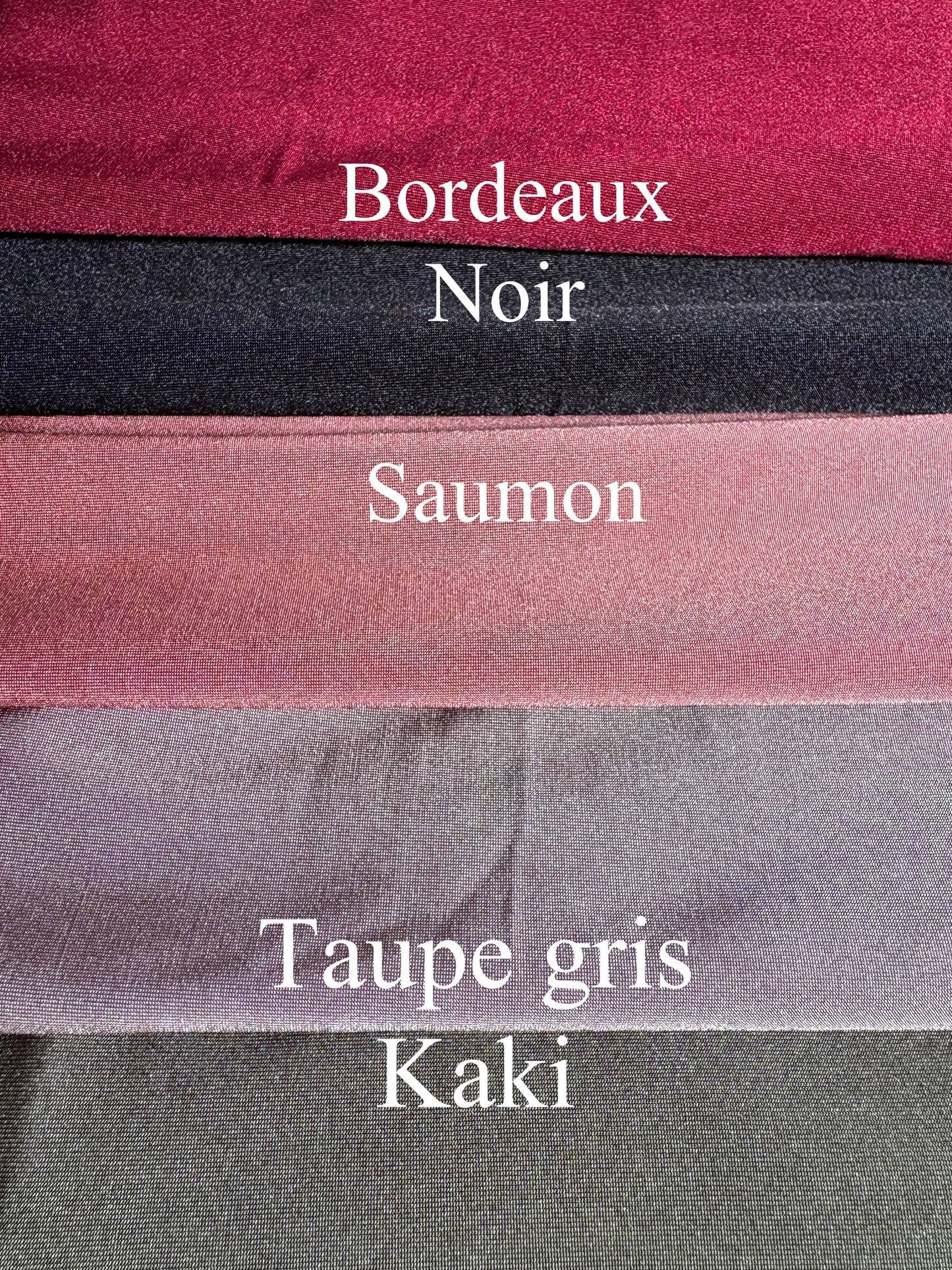 Hijab à enfiler - Jersey premium de luxe satiné