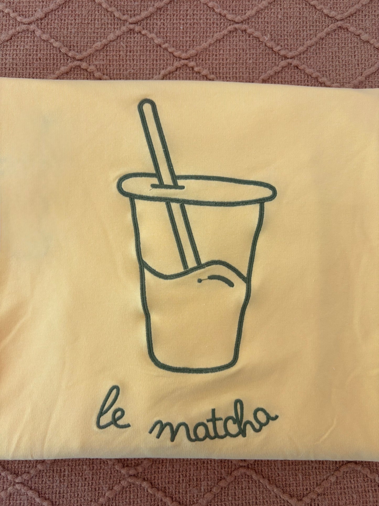 T-shirt léger coton Matcha