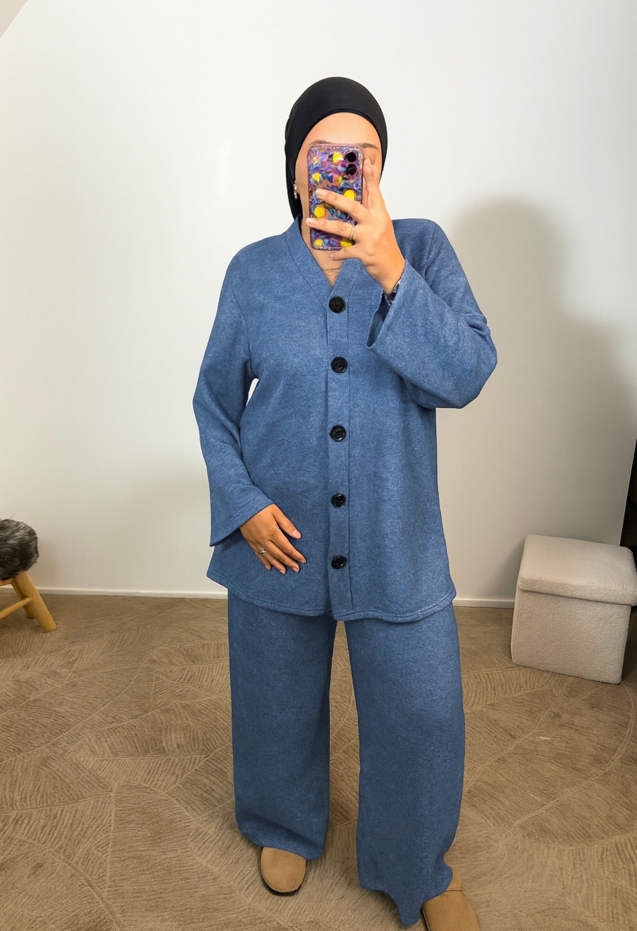 Ensemble cardigan (grande taille)