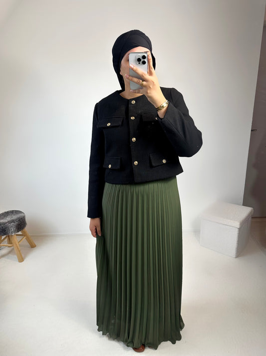 Jupe plissée vaporeuse