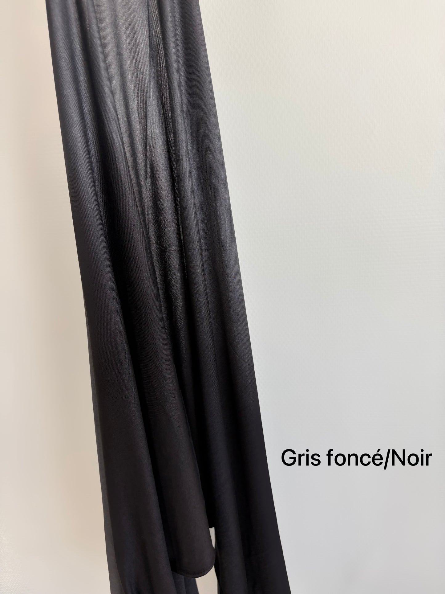 Hijab dégradé coton bicolore