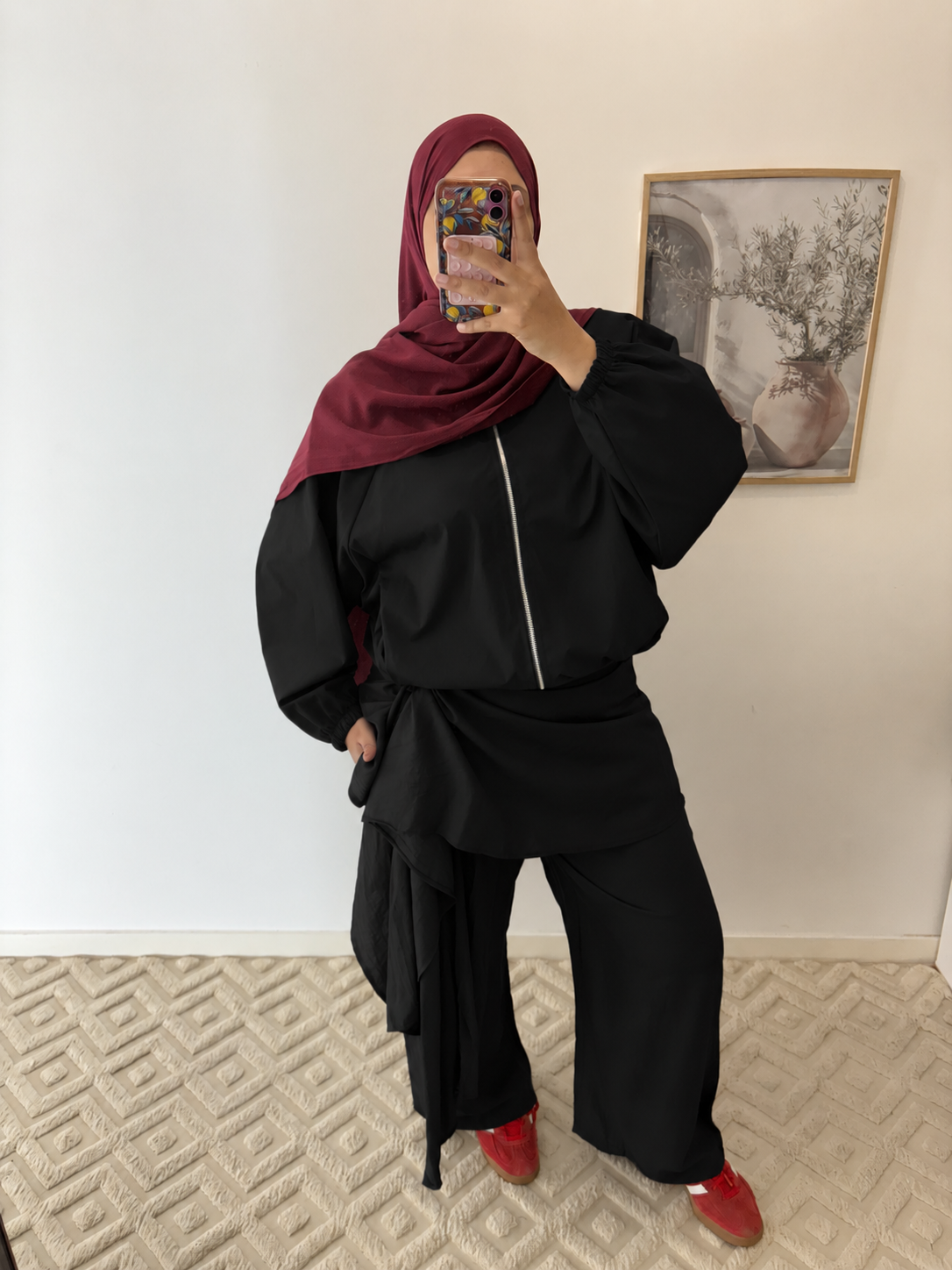 Pantalon pareo intégré