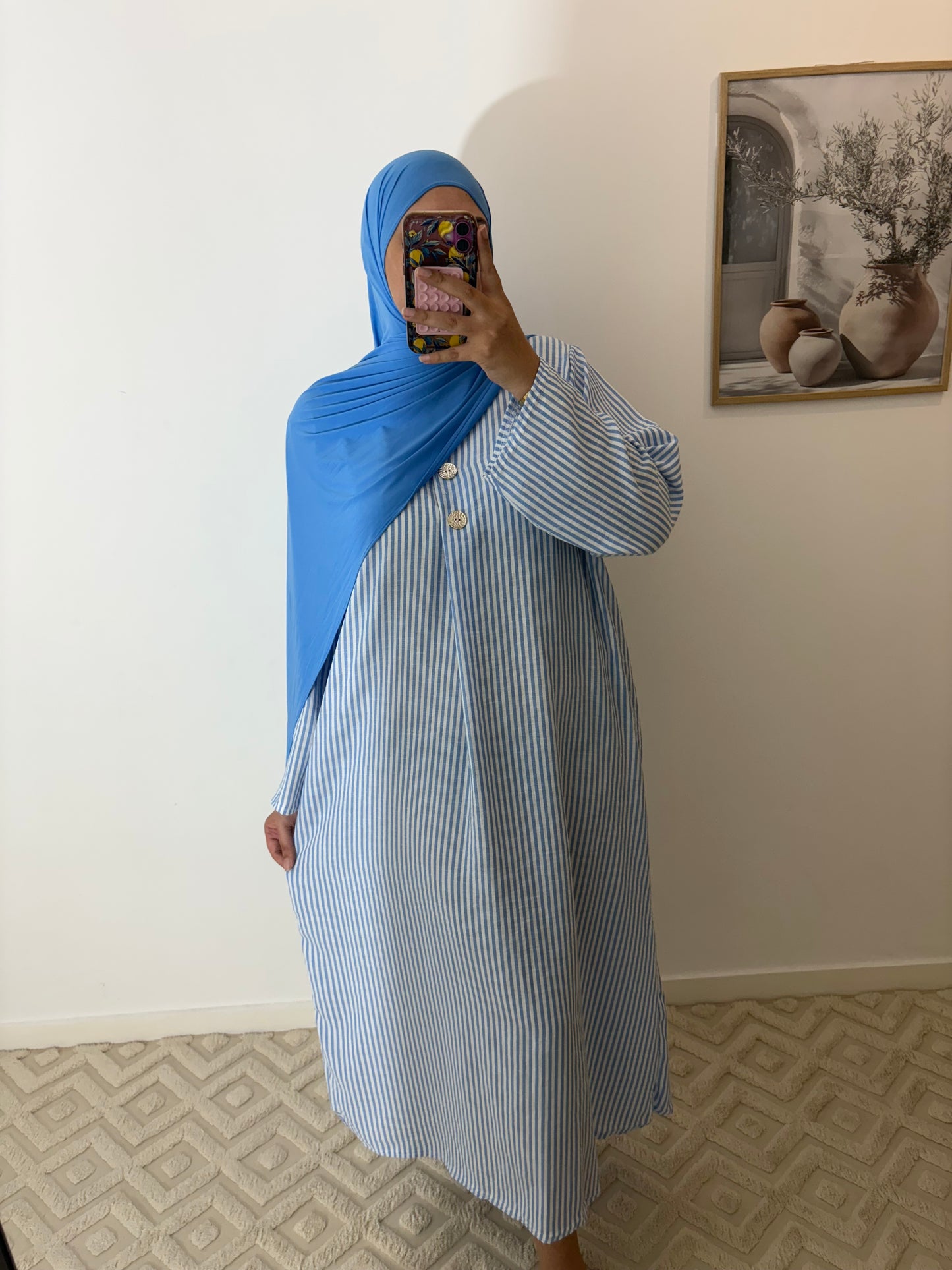 Robe effet lin "Amira"