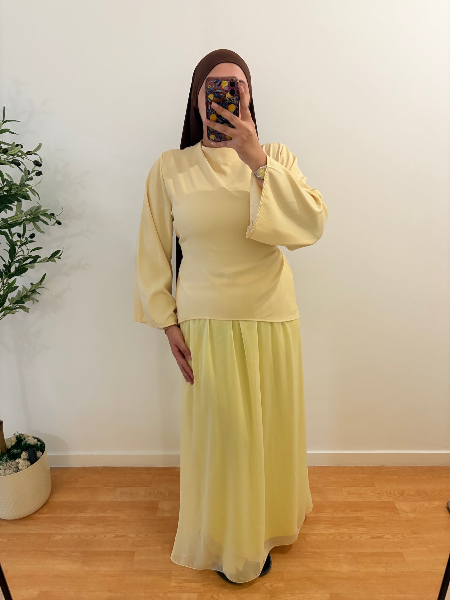 Ensemble haut + jupe (qualité premium)