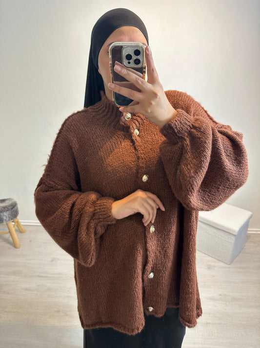 Gilet en laine Oversize