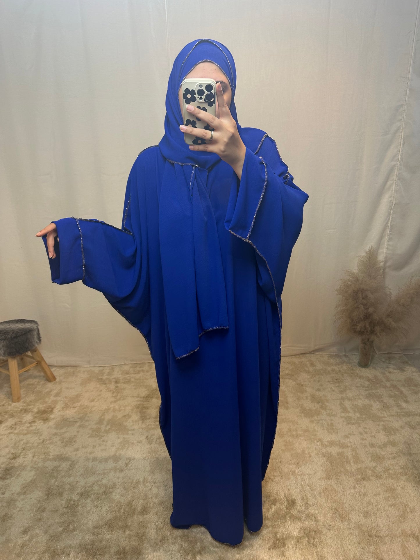 Abaya « Sarah » voile intégré Jazz