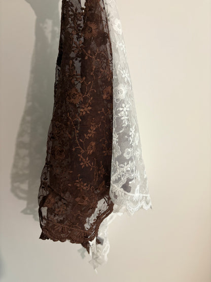 Triangle à nouer dentelle