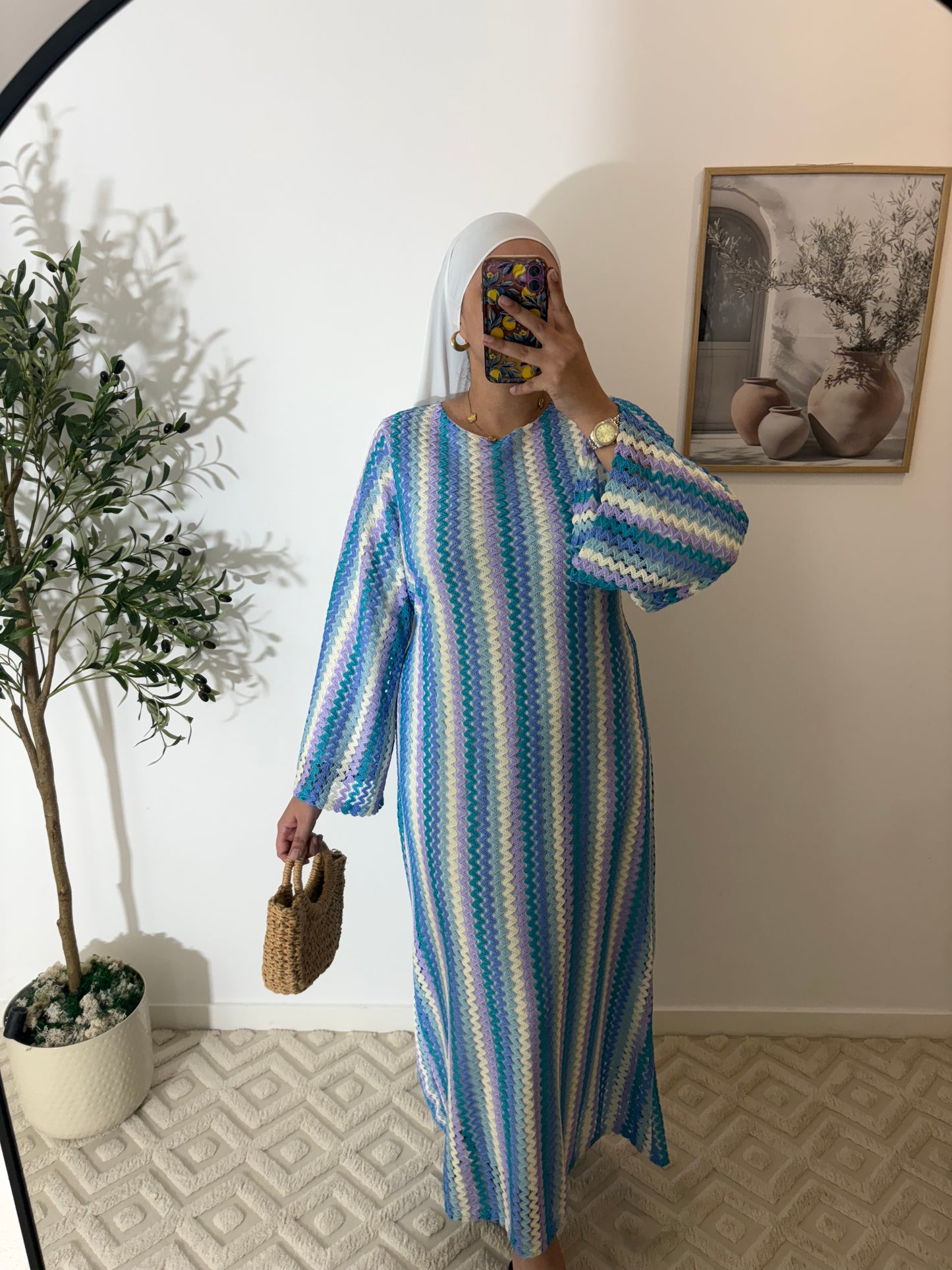 Robe "Bali" doublée