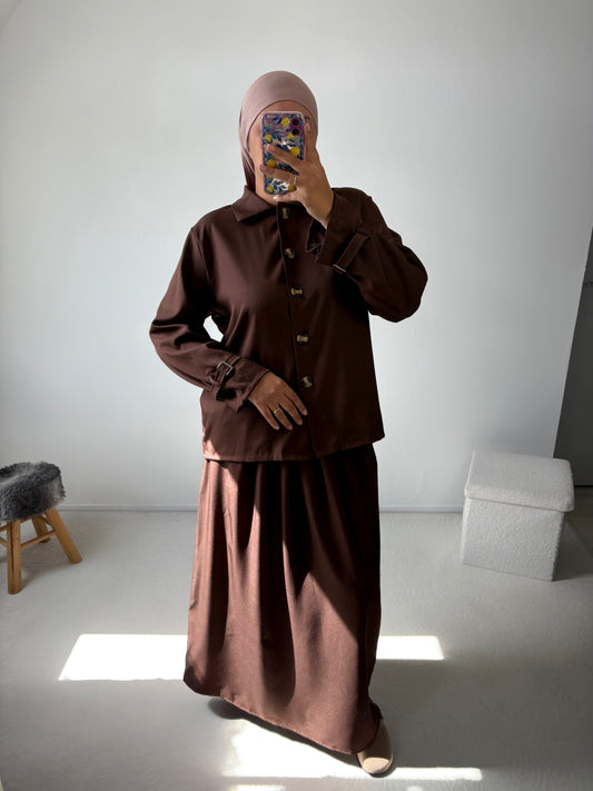 Ensemble jupe + veste (léger)