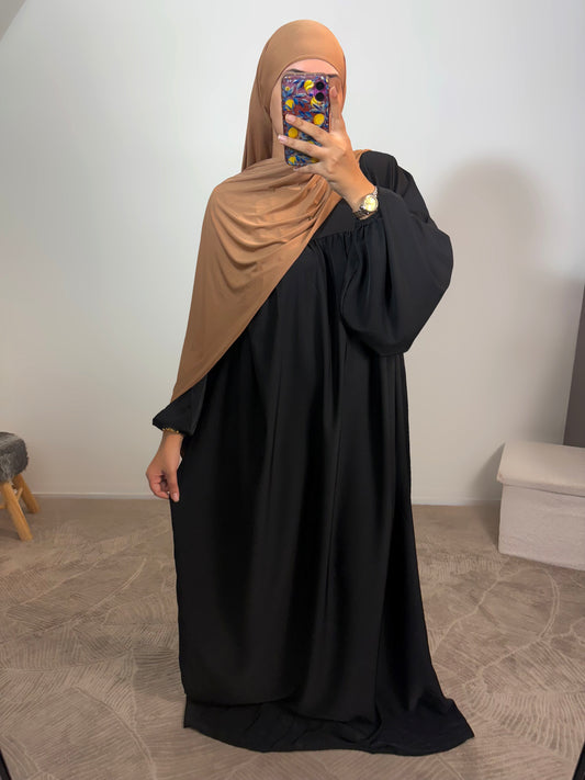 Abaya manches ballons (GRANDE)