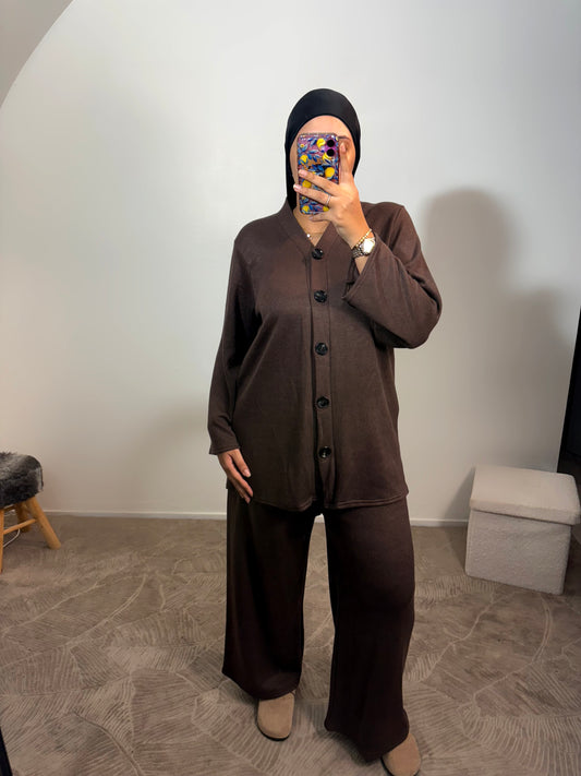 Ensemble cardigan (grande taille)