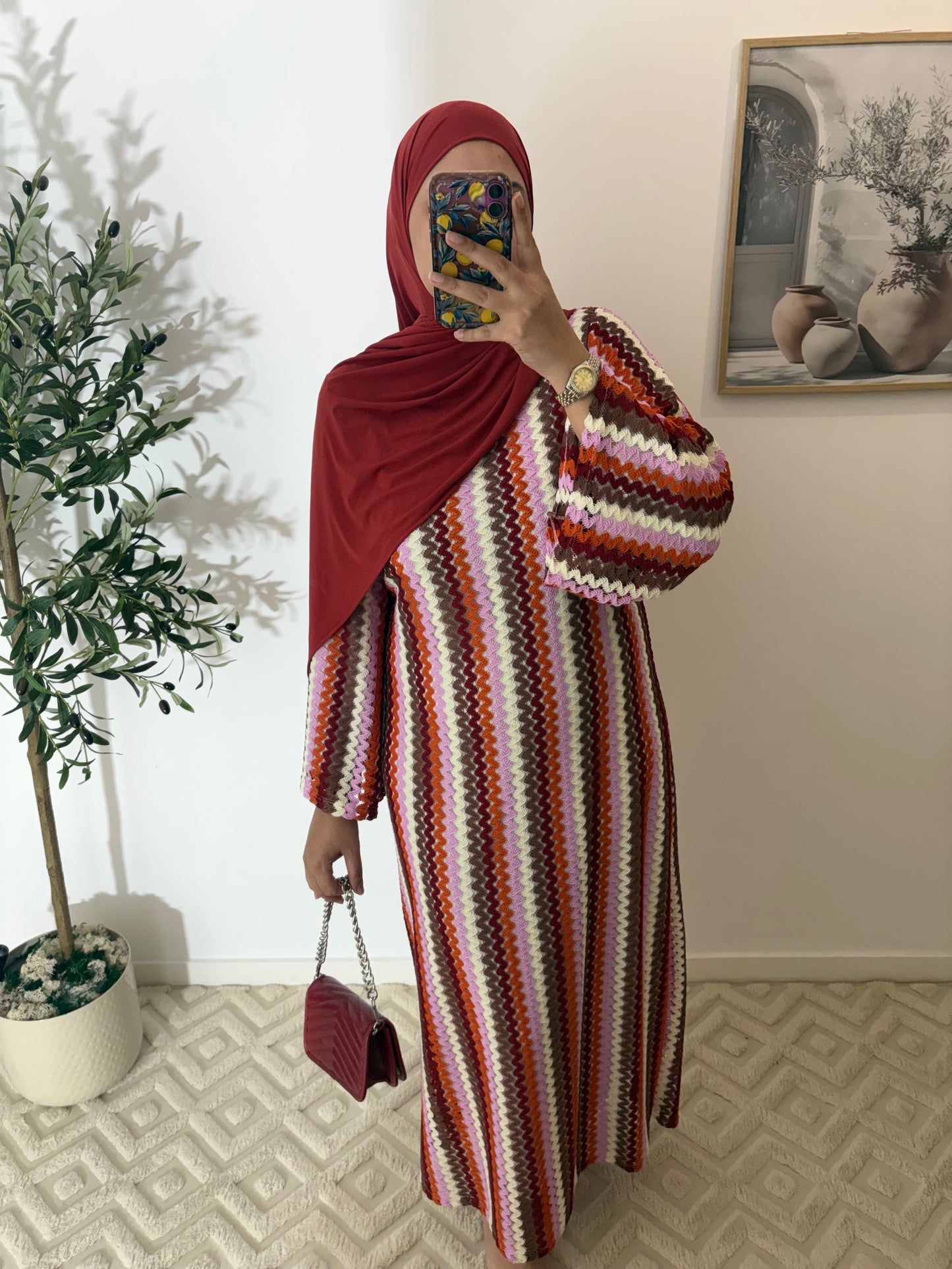 Robe "Bali" doublée