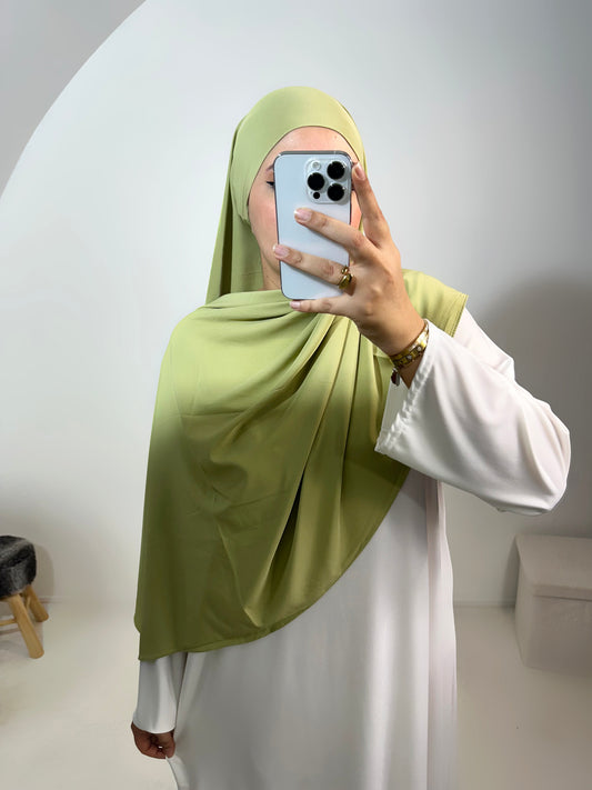 Hijab en mousseline premium opaque