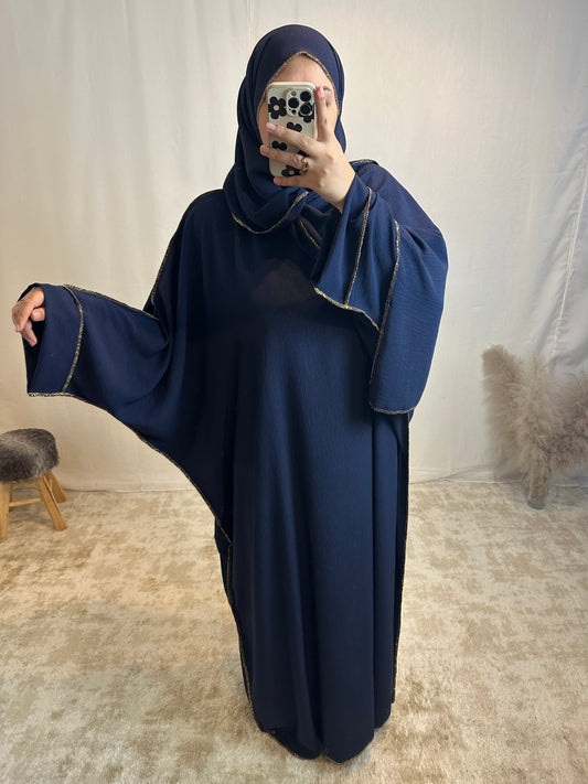 Abaya « Sarah » voile intégré Jazz