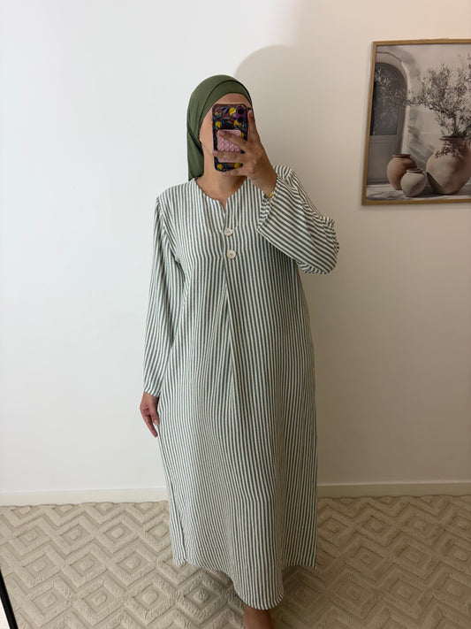 Robe effet lin "Amira"