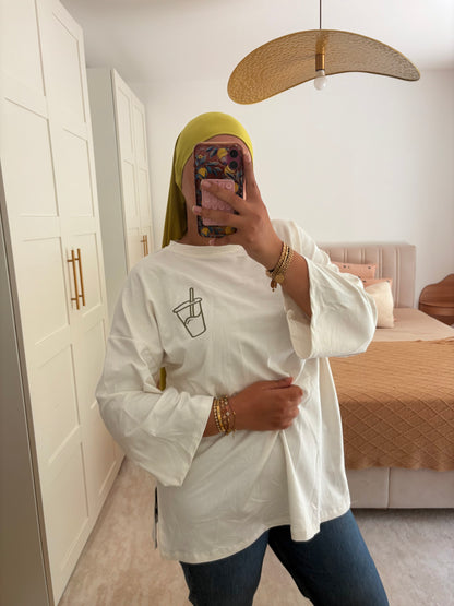 T-shirt léger coton Matcha