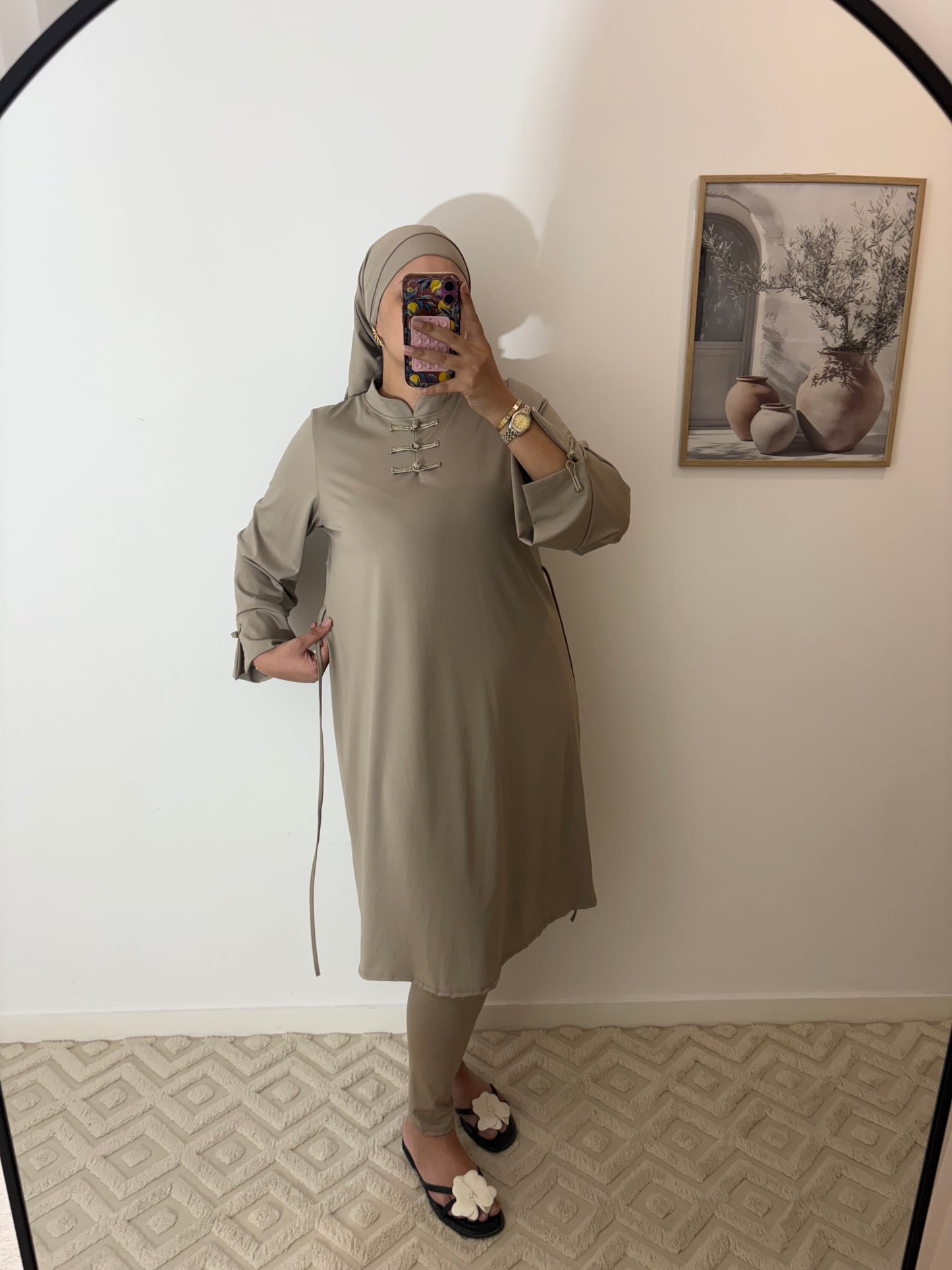Burkini 3 pièce Japandi long