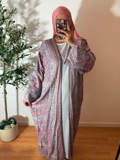 Kimono pashmina avec strass (Stock limité) T58