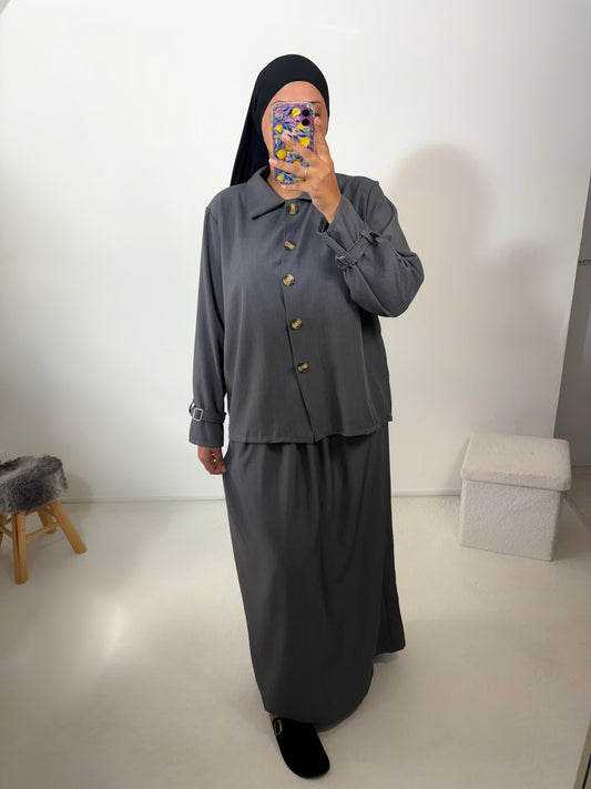Ensemble jupe + veste (léger)