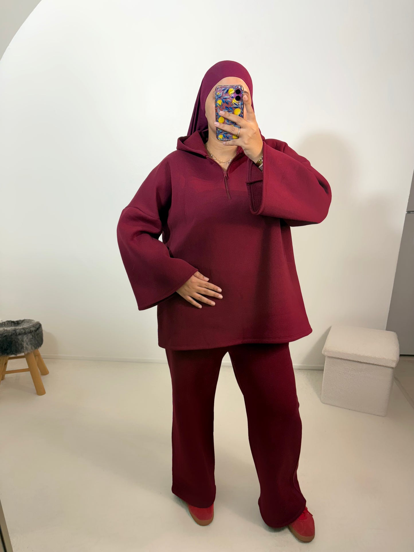 Jogging oversize (haut + pantalon)