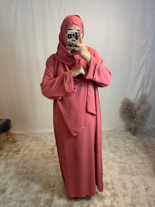 Abaya voile intégré "Sonia" jazz