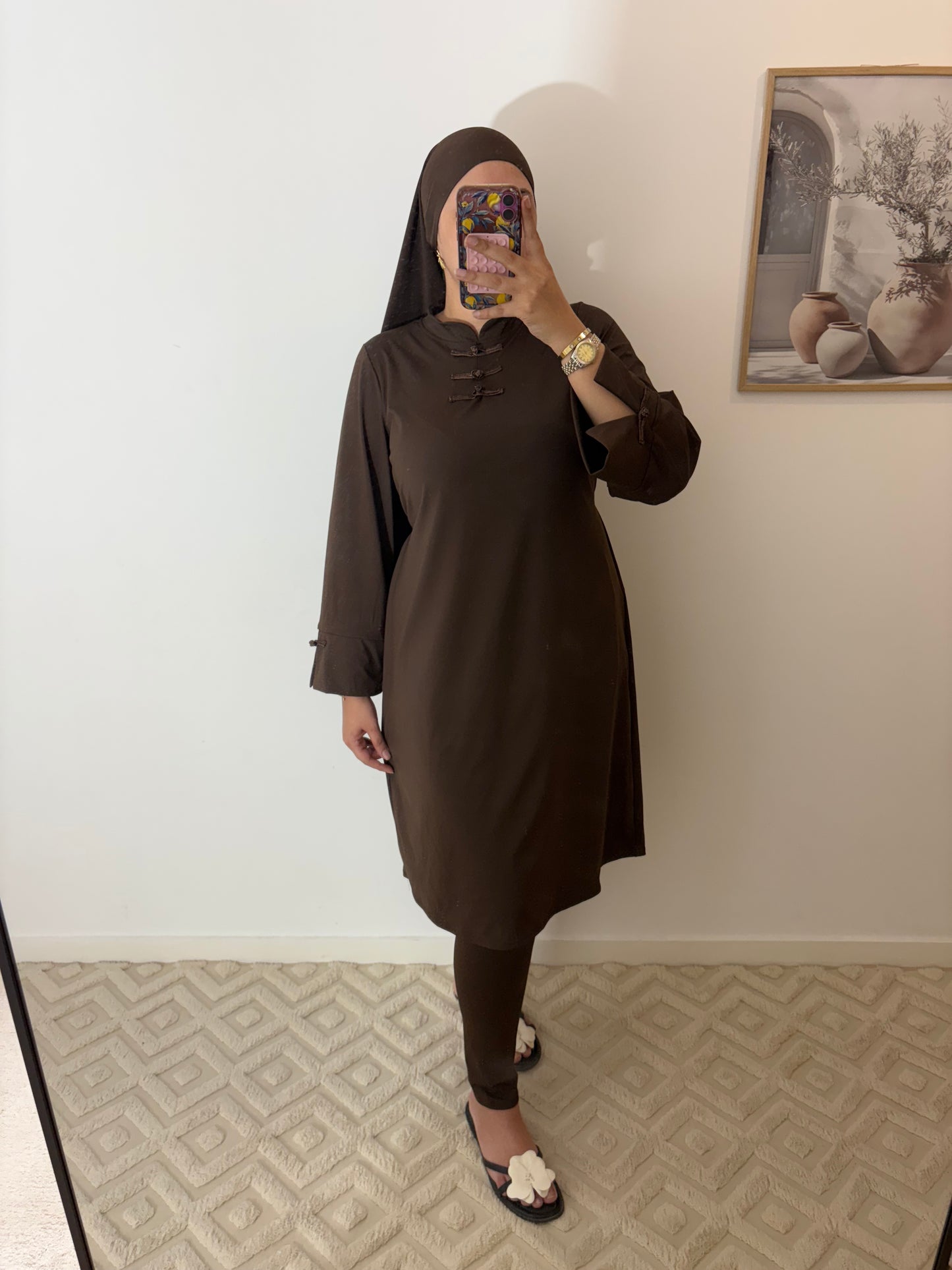 Burkini 3 pièce Japandi long