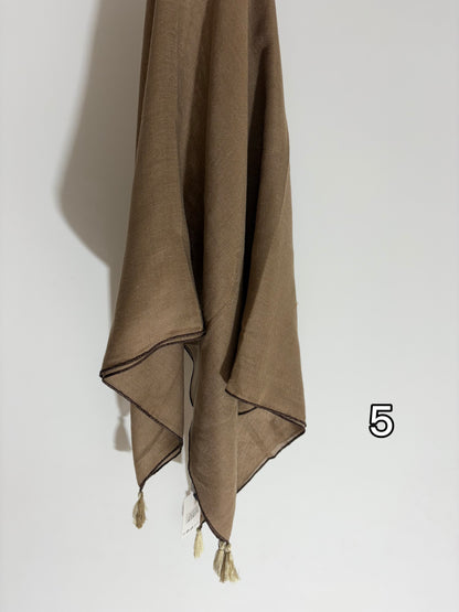 Hijab carré viscose