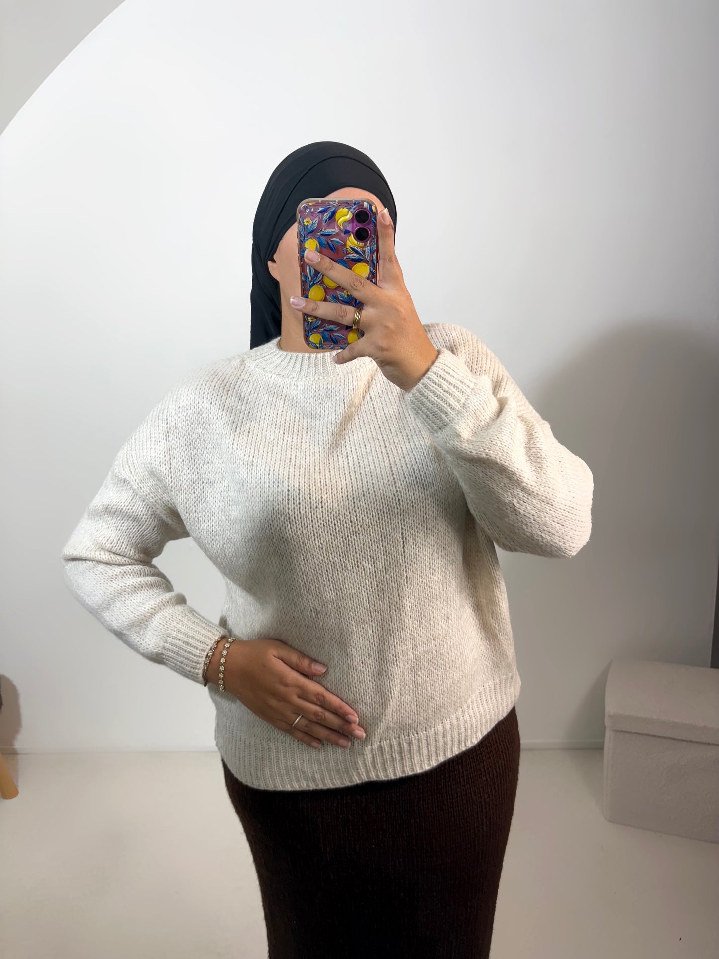 Pull en laine Maya