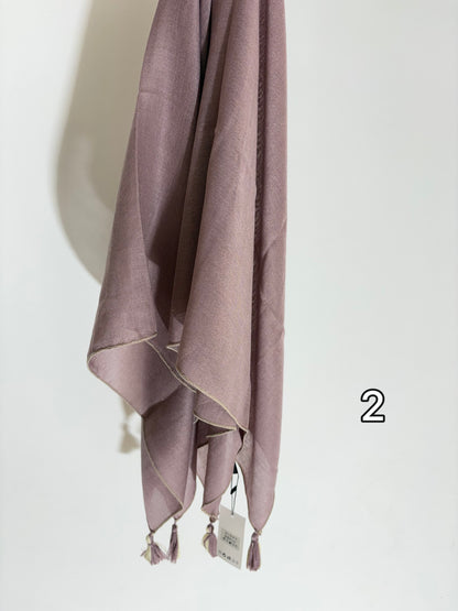 Hijab carré viscose